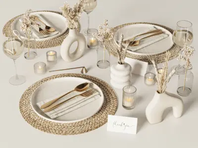 Tableware 3D model