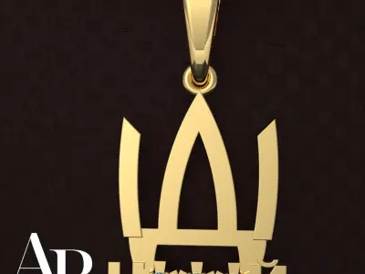 Ukrainian Trident 3D print model