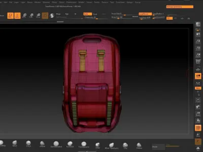 Baby Car Seat 3D model