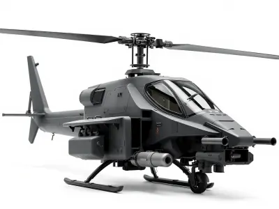 ShadowFury Attack Chopper model pack Low-poly 3D model