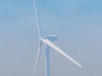 Wind Turbine 3D model
