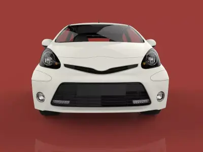 Hatchback car 3D model