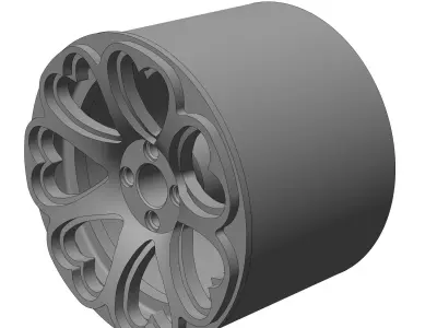 Heritage Kokoro Forged 164 RIMS FOR HOTWHEELS 3D print model 3D print model