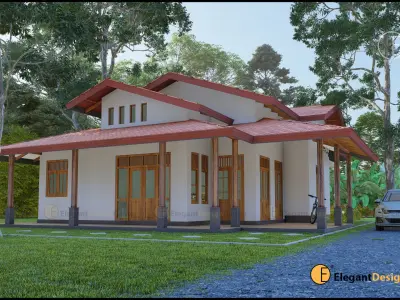 South Asian House P1 3D model
