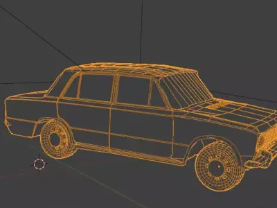 LADA VAZ 1200 3D model