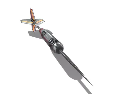 Dart - Darts Low-poly 3D model