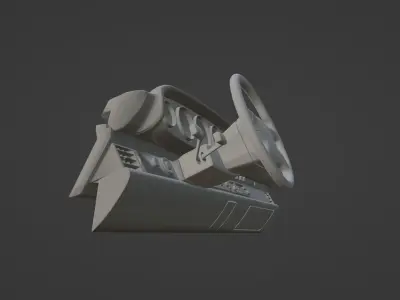 Porsche 993 Dashboard 3D print model