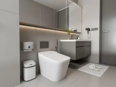 Bathroom 107 3D model