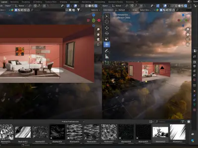 Intorior Design 3D model
