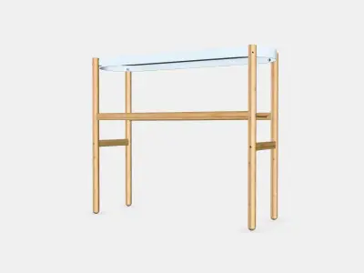 SATSUMAS Plant stand 1 Low-poly 3D model