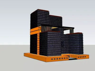 Office Building 3D model