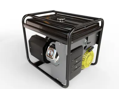 Generator PBR portable 3D model