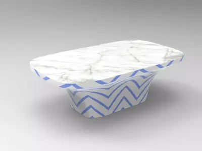 Kulc Coffee Table Low-poly 3D model