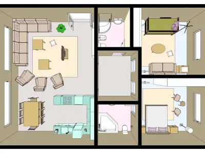 Home design 3D model purchase