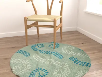 Rugs No 219 Low-poly 3D model