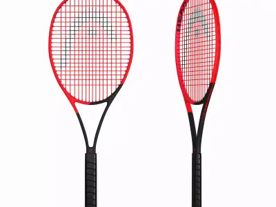 Tennis Racket Head Radical MP 2023 3D model