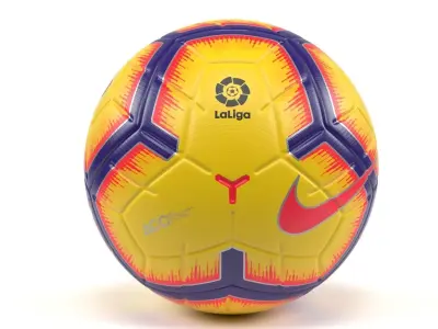 Nike Merlin LaLiga Winter Ball 3D model