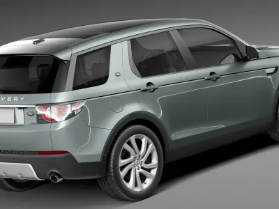 Land Rover Discovery Sport 2015 3D model