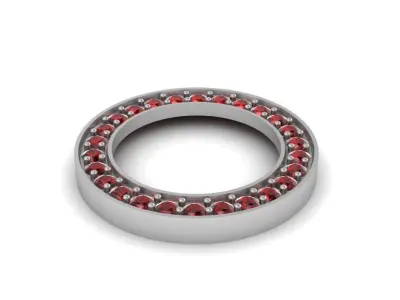 3d-model Round jewel pendant 3D print model