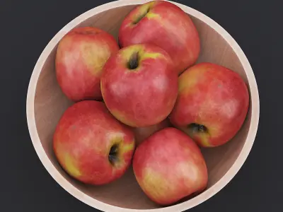 Fruit Bowl V 3D model