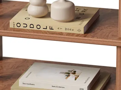 Bookcase Maxi W120 III 3D model