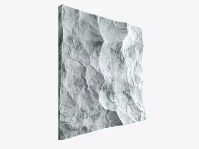 457-RockPanel piece of rock 3D model