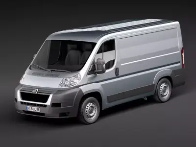 Fiat Ducato 2008 SWB 3D model