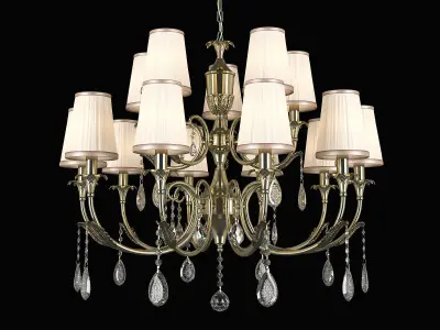 691152 Cappa Osgona Chandelier 3D model