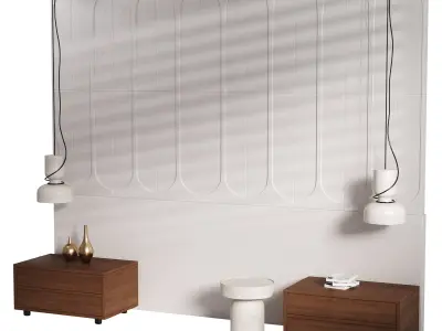 Decorative Wall panel  51 3D model
