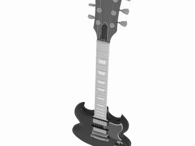 Electric Guitar 3D model