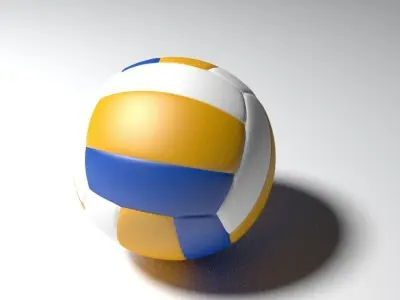 Volleyball ball Free 3D model buy