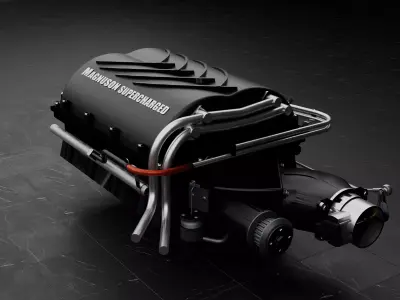 Magnuson LS3 Supercharger 3D model
