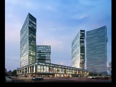 office block 3D model