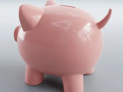 Piggy Bank 3D model