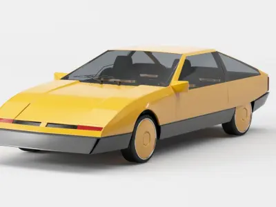  Opel GT2 Style consept car 3D model