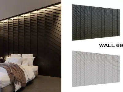 MODEL-WALL 069 3D model
