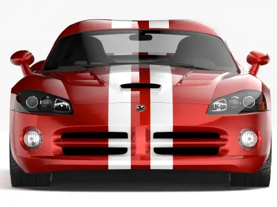 Dodge Viper SRT10 2008 - 2010 3D model