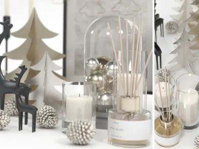 Decorative Set 04 3D model