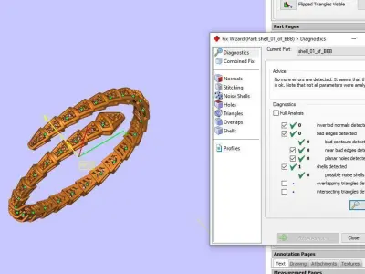 Bvlgari Bracelet 3D print model