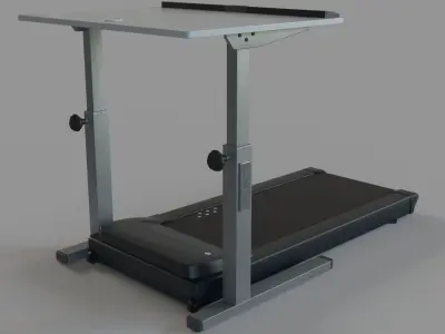 LifeSpan Fitness TR800-DT7 Treadmill Desk 3D model