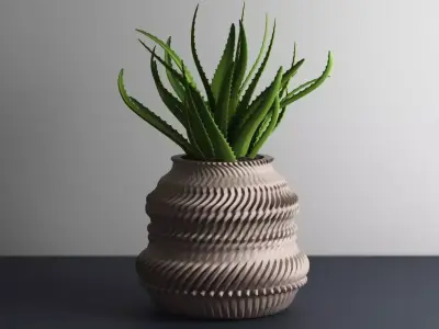 vase pot planter 3d print 873  3D print model
