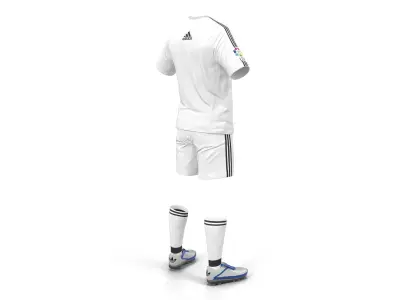 Soccer Clothes Real Madrid 3D model