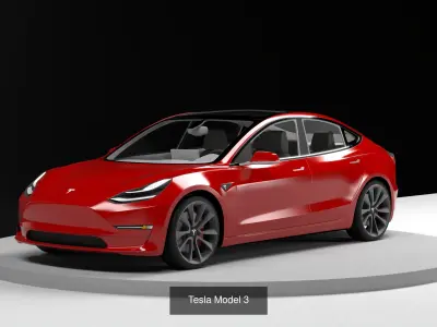 Sports cars 3D Model Pack