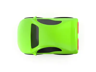 car toy 2 Low-poly 3D model