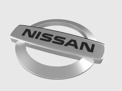 Nissan Log Low-poly 3D model