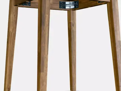 NACKANAS Table 2 Low-poly 3D model