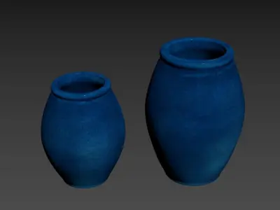 Lorella Reactive Glaze Ceramics 3D model