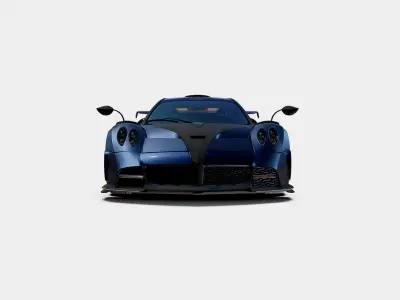 Sports car Pagani Models 3D model