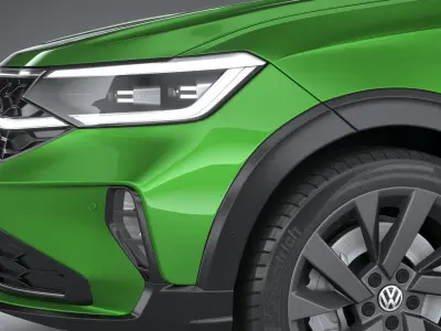 Volkswagen Taigo 2022 3D model