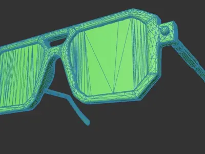 Luxury Sunglasses 3D Model 9 3D model